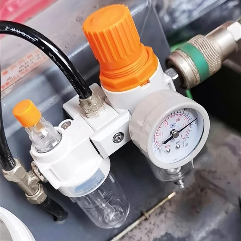 Tire Removal Machine Accessories Tire Oil Mist Regulator Pressure Reducing Valve Oil-Water Separator Filter