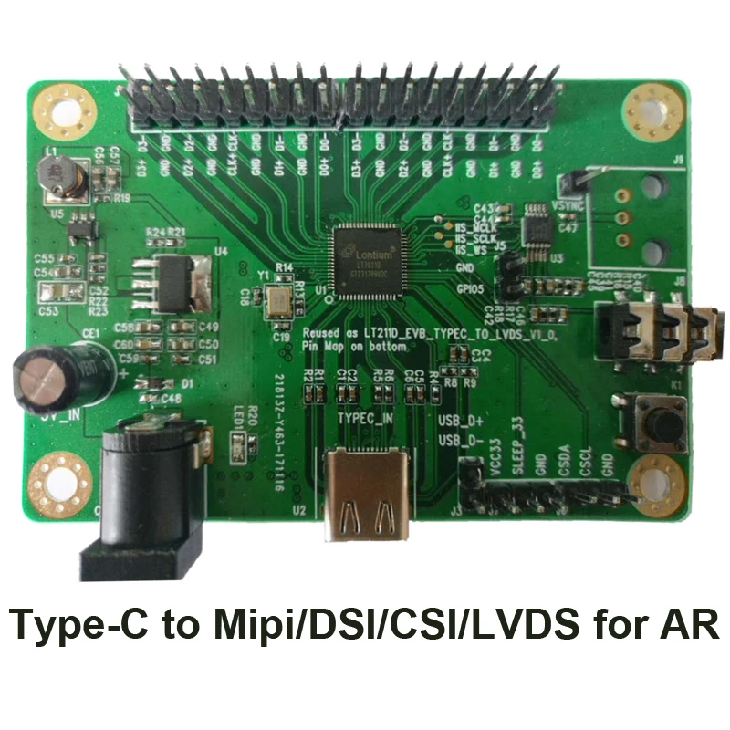 LT7911D(Demo Board)- Type-C to dual MIPI®DSI/CSI or LVDS for VR/Display application