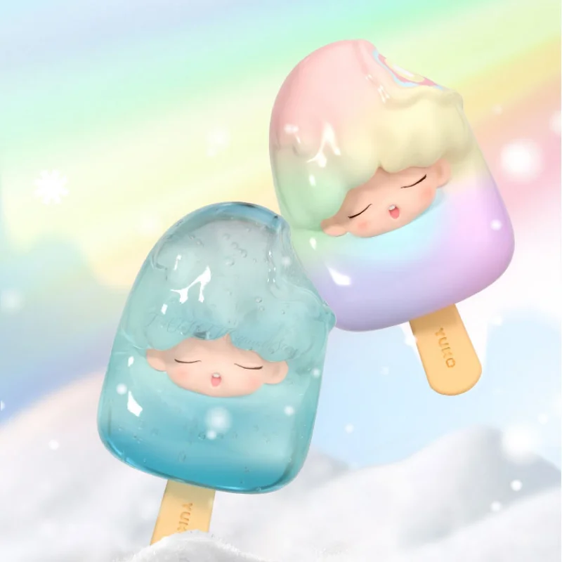 Jotoys Yumo Mini Popsicles Series Anime Action Figure Guess Bag Ornament Figurines Home Decor Desktop Dolls Model Girls Gift