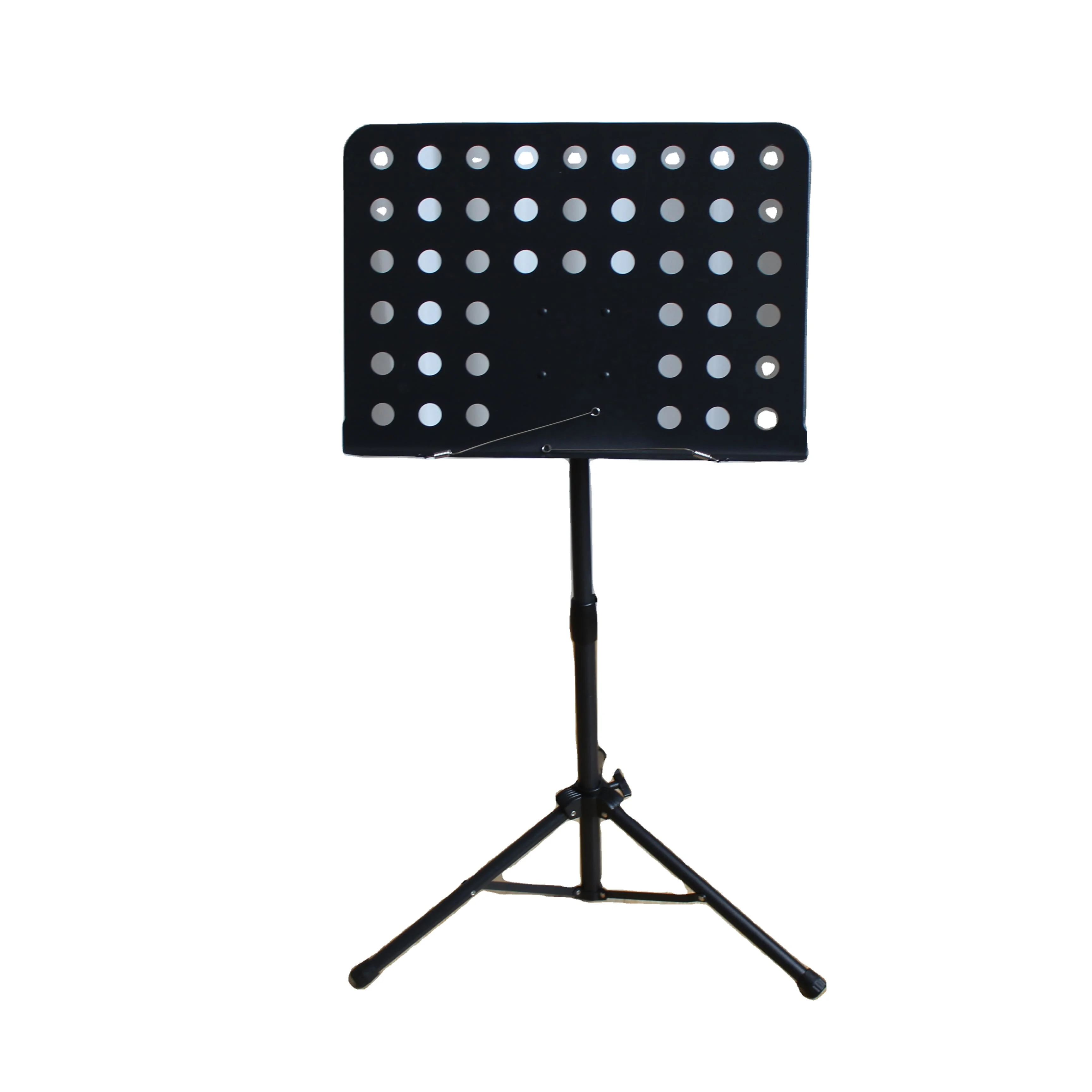 

Hot Sales Music Sheet Tripod Stand Stainless Steel Desktop Music Stand