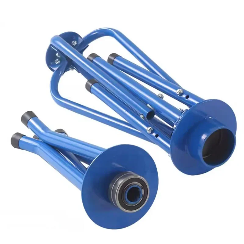 Heavy-Duty Dual-Bearing Wire Rope Reeler for Elevators Foldable Thickened Design Traction Machine & Speed Governor Reel