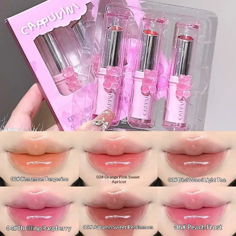 Cappuvini Glossy Mirror Lip Gloss Nude Lip Gloss Moisturizing Brightening Complexion Waterproof Long-Lasting For Flawless Finish