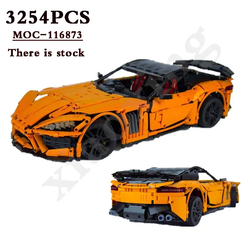 New MOC-116873 Classic Sports Car Static Edition 3254 Toys Assembly Building Blocks Difficult Children's DIY Toys Birthday Gift