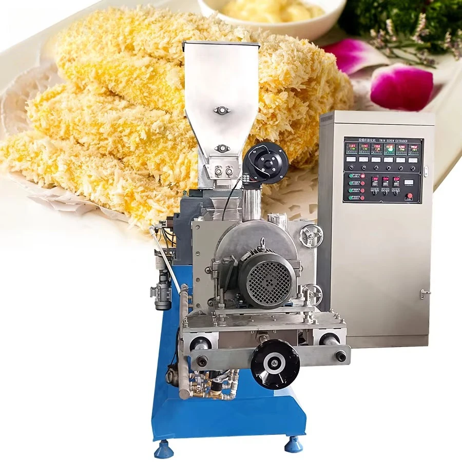 Customized Economically Efficient Automatic Panko Bread Crumb Making Machine Breadcrumbs Extruder Production Line