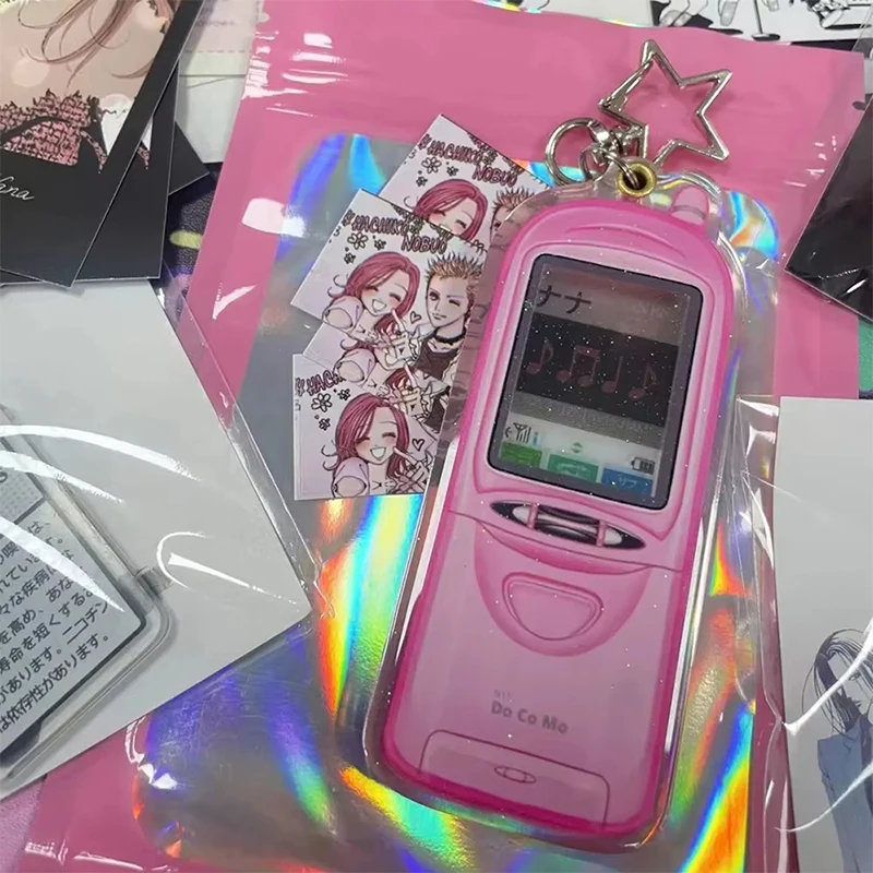 

Япония かわ성 Акриловая сумка Подвеска Nana Sweet Pink Сумка для телефона Подвеска Брелок Сумка Подвеска Брелок Аксессуары Орнамент Подарок