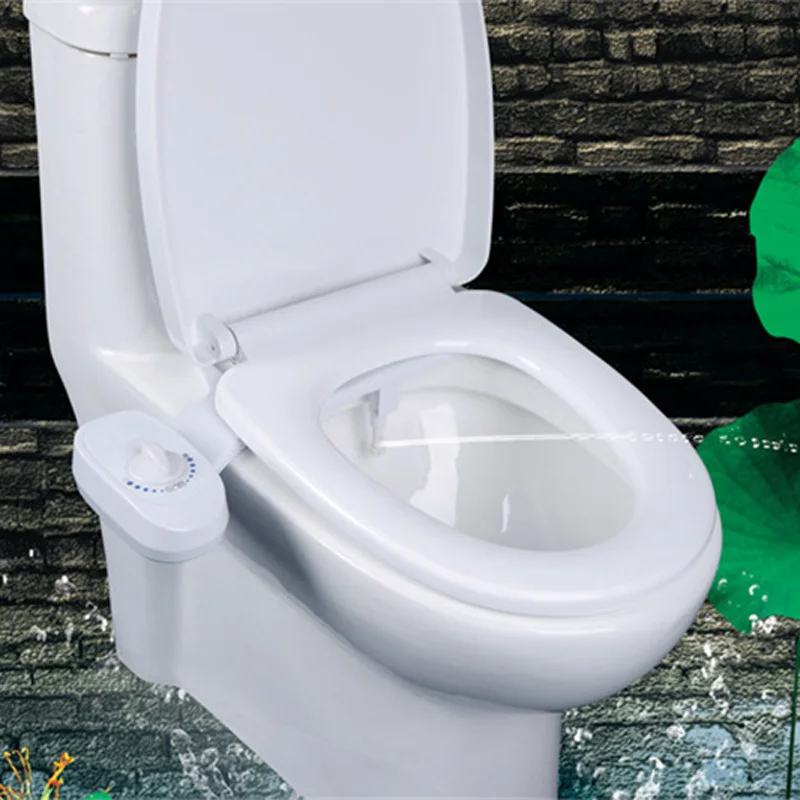 

WETIPS No-Electric Bidet Toilet Seat Cold Water Single Nozzle Butt Female Washing Tapas Wc Shower Toilet Hand Bidet Cleaning