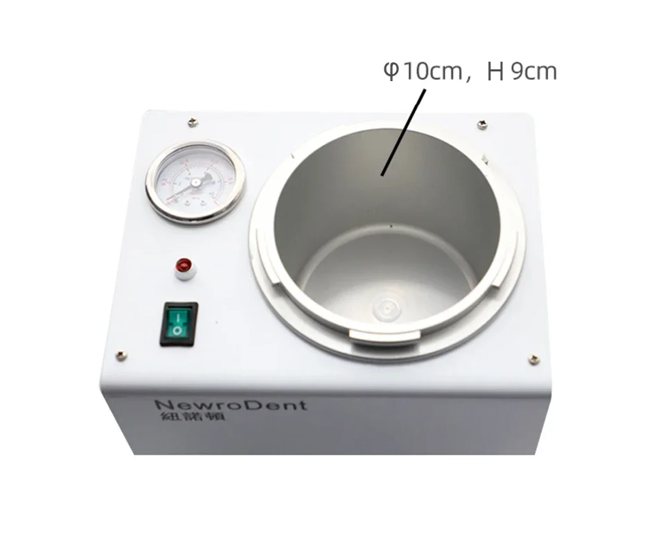 Portable Dental Air Pressure Polymerizer Dental Immediate Planting Repair Pressure Pot Dental Laboratory Equipment