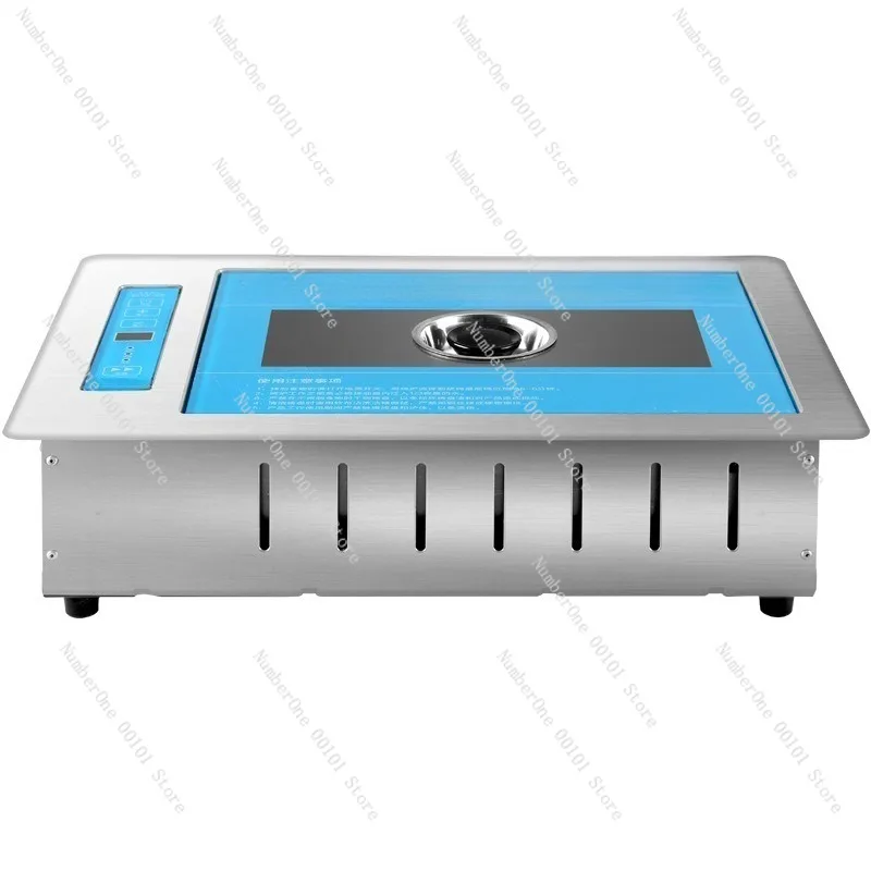 Korean Smokeless Electric Grill,Built-In Self-Service Barbecue Machine with Under-Exhaust System,Restaurant-Style Home BBQ