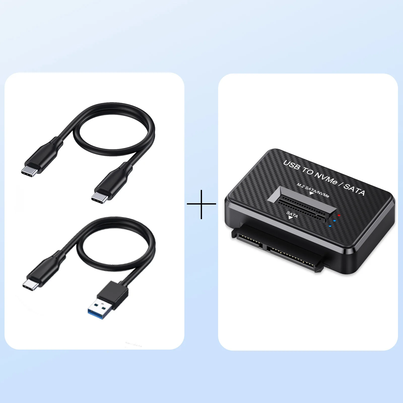 M.2 NVMe/SATA SSD External Enclosure 2.5