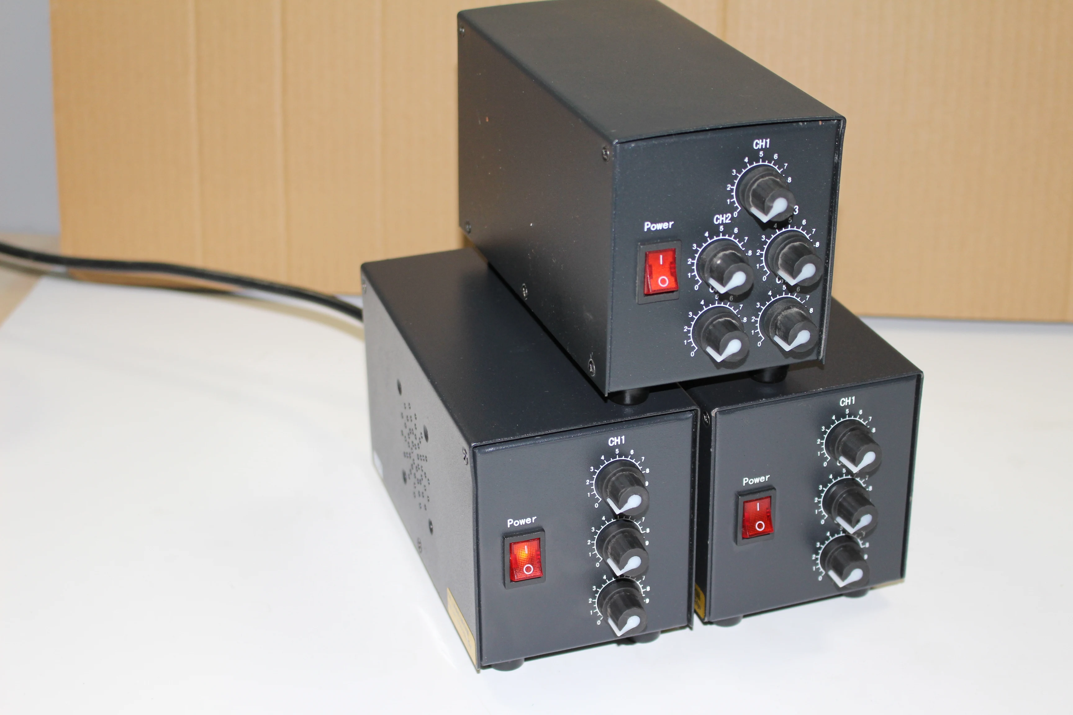 Machine Vision Detection Led Lichtbron Controller 5-Kanaals Analoge Handleiding Constante Stroombron Ccd Vullen Licht Voeding