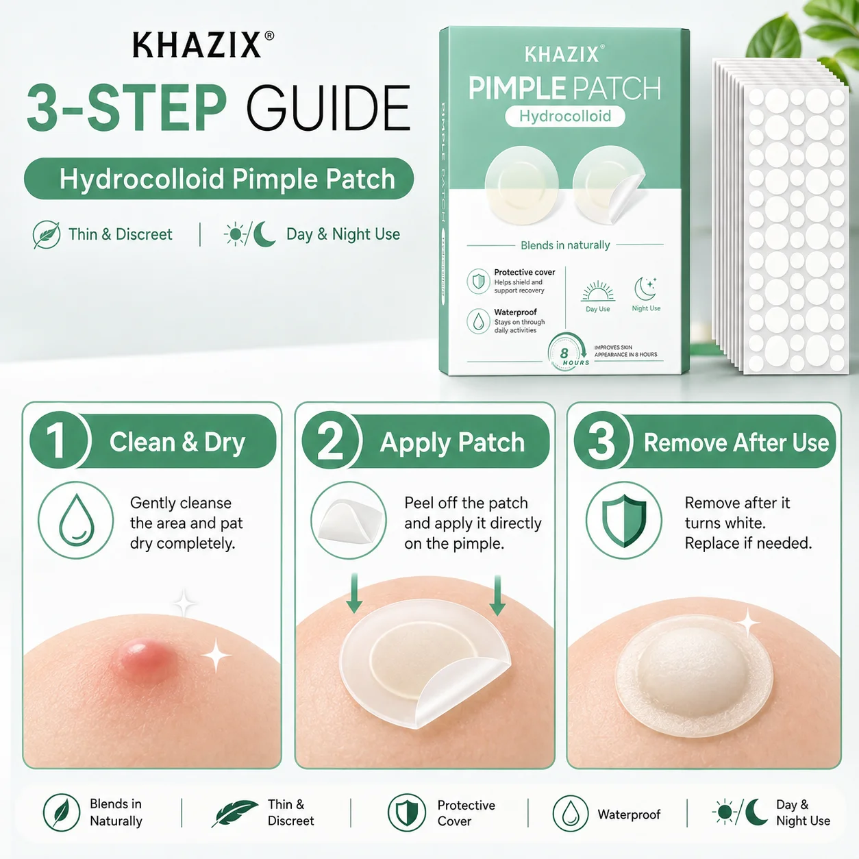 360/720개 하이드로콜로이드 페이스 컨실러 패치,  - Skincare Moisturizer 리뷰 및 가격