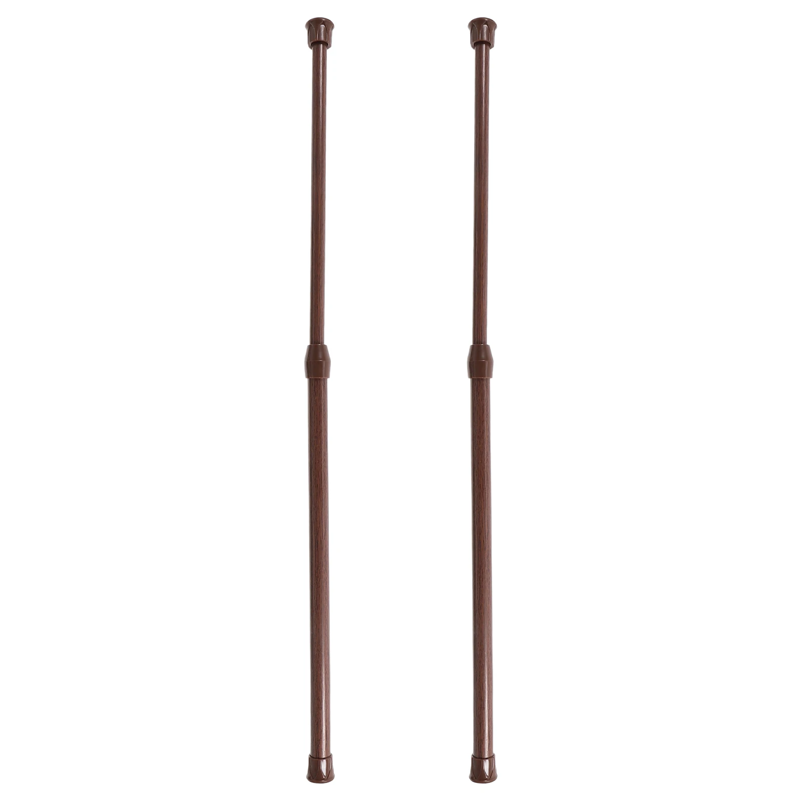 

2pcs Adjustable Tension Curtain Rod No Drill Metal Clothing Drying Rod For Bath Window Telescoping Closet Door Drapes Spring