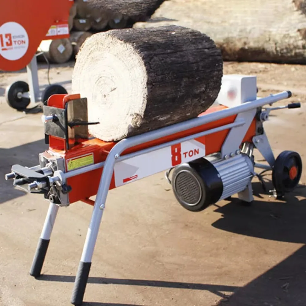 Fast Log Wood Splitter Small Electric Wood Splitter 8 Ton 13 Ton 18 Ton Hydraulic Wood Processor Log Splitter