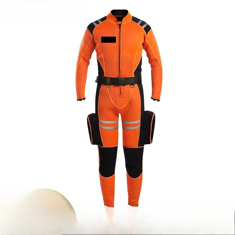 Disaster relief fire life jacket water rescue split suit water wet rescue suit