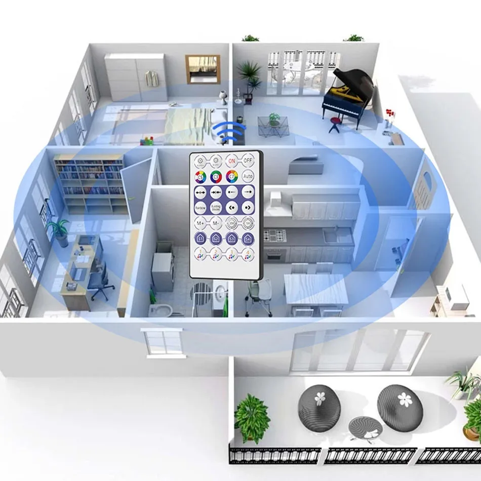 Imagem -06 - Wifi Led Rgb Controlador para Pixel Rgb Led Strip Luz Ws2813 Ws2815 Sk6812 Magia Casa Ws2811 Ws2812b Dc524v