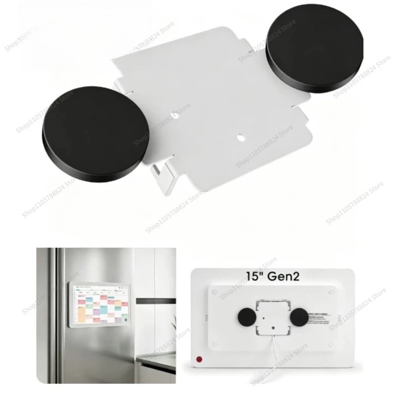 For Suitable for The Second Generation 15-inch Sunroof Smart Calendar Refrigerator White Backplane Magnetic Suction Bracket