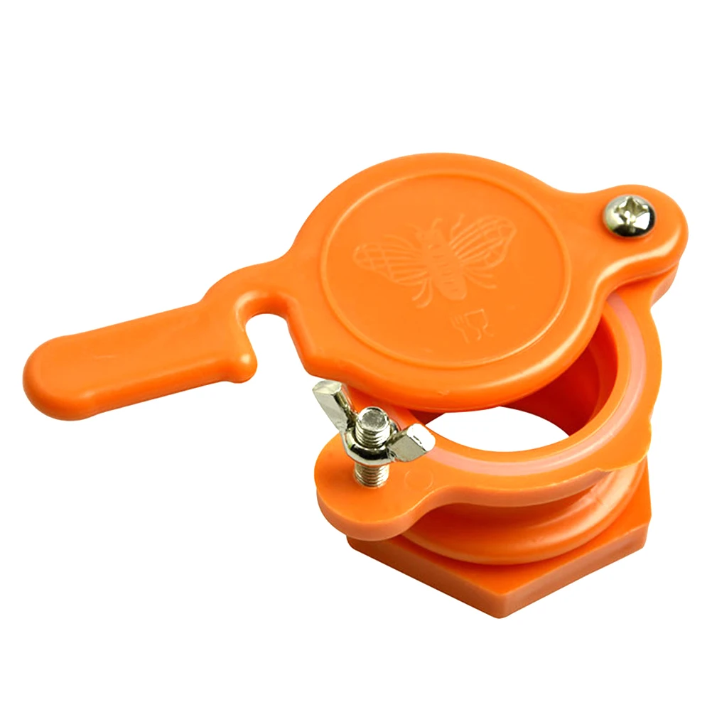 

2 Pcs Keeping Outlet Gallon Barrel Orange Beekeeping Supplies