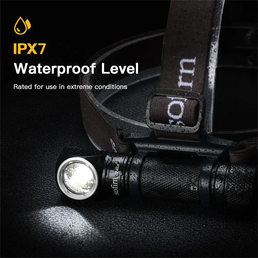 SOFIRN SP40A TIR 광학 렌즈 헤드램프 TN-3535 LED 18650 USB ... - 5