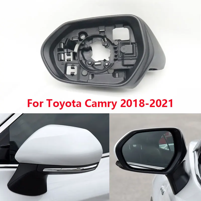 

Для Toyota Camry 2018 2019 2020 2021 крыло автомобиля боковое внешнее зеркало заднего вида корпус рамы