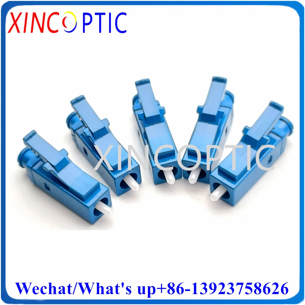 LC/UPC SM Singlemode Simplex Single Fiber Optic Connector,LC APC/PC 0.9mm 2.0mm 3.0mm 9125 Fiber Optic Patch Cord Connectors