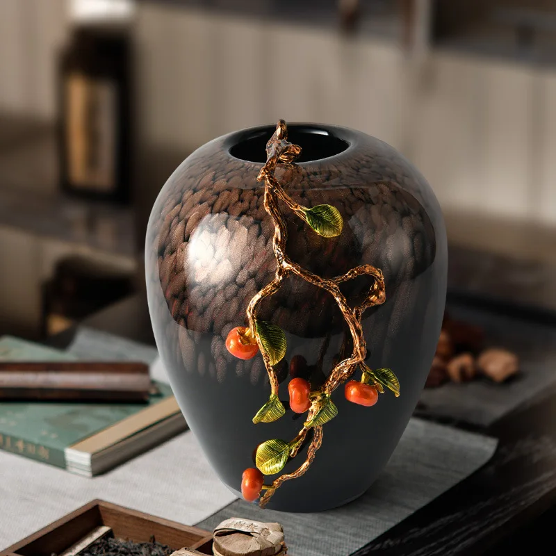 غرفة المعيشة، خزانة التلفزيون، خزانة النبيذ، زخرفة المدخل، ديكور ترتيب الزهور الراقية، هدايا الانتقال لمنزل جديد #2