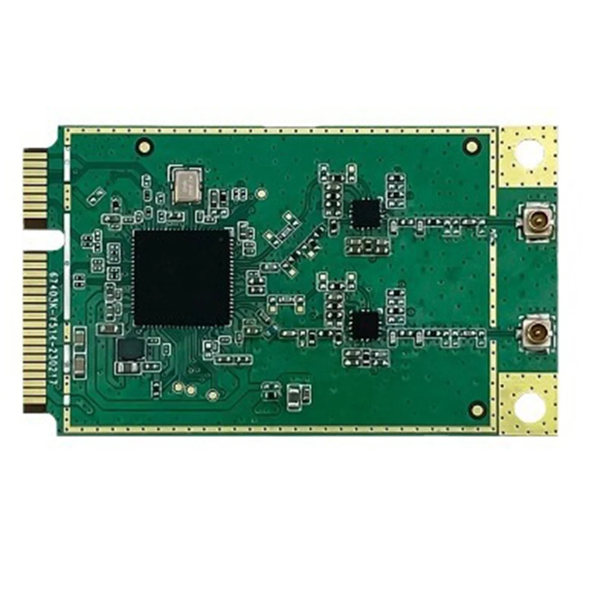 

Openwrt MT7612E Mini PCIe WiFi5 5,8G WiFi Беспроводная 7612E WIFI Двойная гигабитная сетевая карта Linux