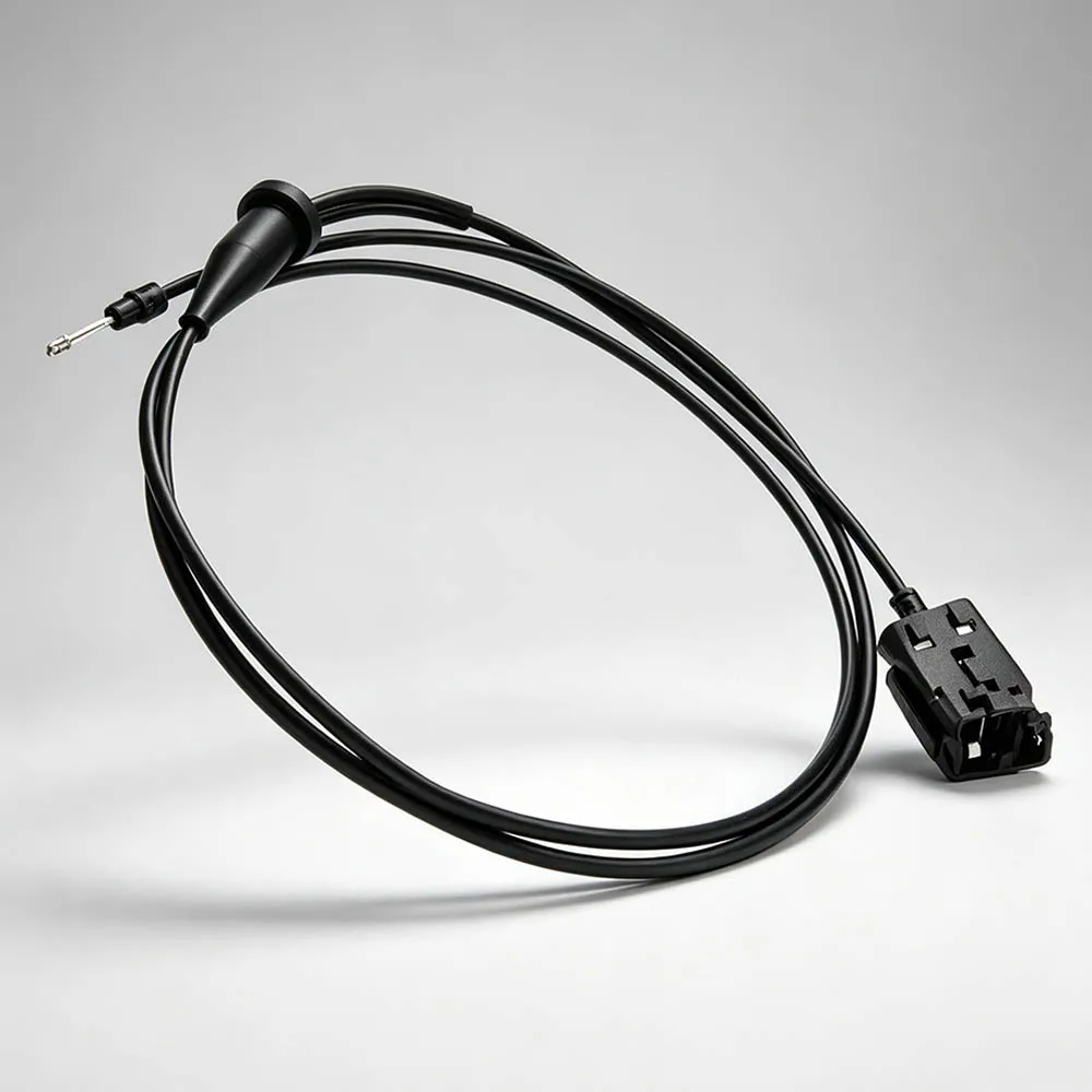 1PS72DX9AC 1PS72DX9AB For Dodge Charger Chrysler 300 2011-2021 Hood Latch Lock Release Cable with Handle Black