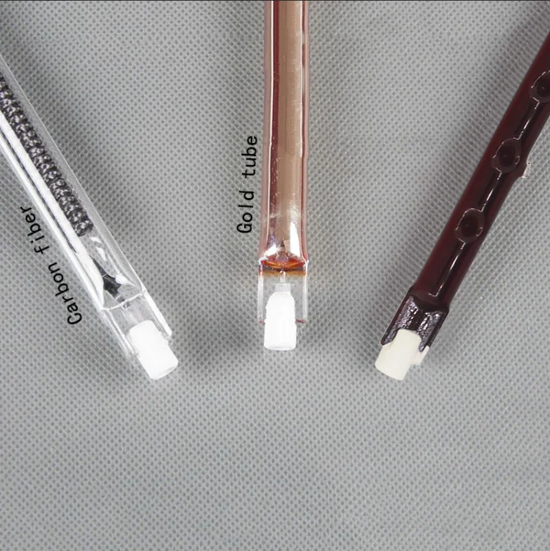 infrared heating tubes for Heating physiotherapy carbon fiber heating tube quartz infrared tube heating elements carbon fiber