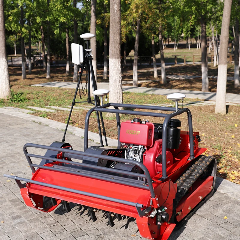 Customized New design high quality wholesale wireless remote control cordless agricultural machinery lawn mower