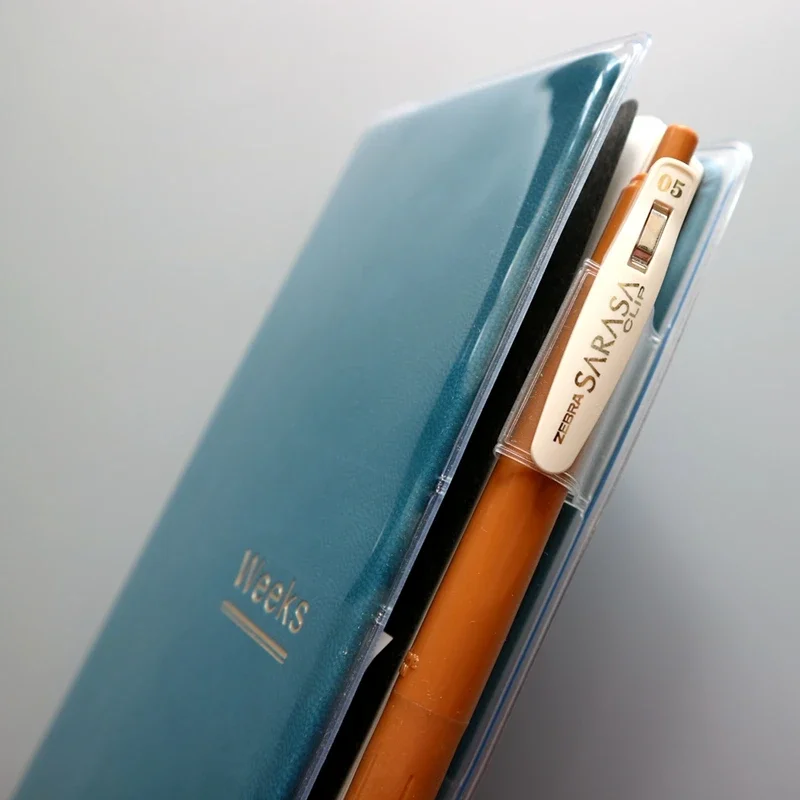 Transparent PVC Protective Cover For Hobo Weeks Planner Agenda Organizer Diary Portable Notebook 2022 New