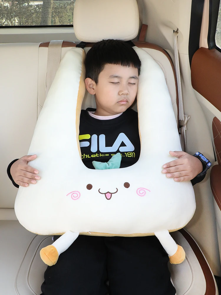หมอนรองคอในรถยนต์สำหรับเด็ก ป้องกันการรัดคอ ช่วยพยุงศีรษะ สำหรับเด็กทารกในรถยนต์