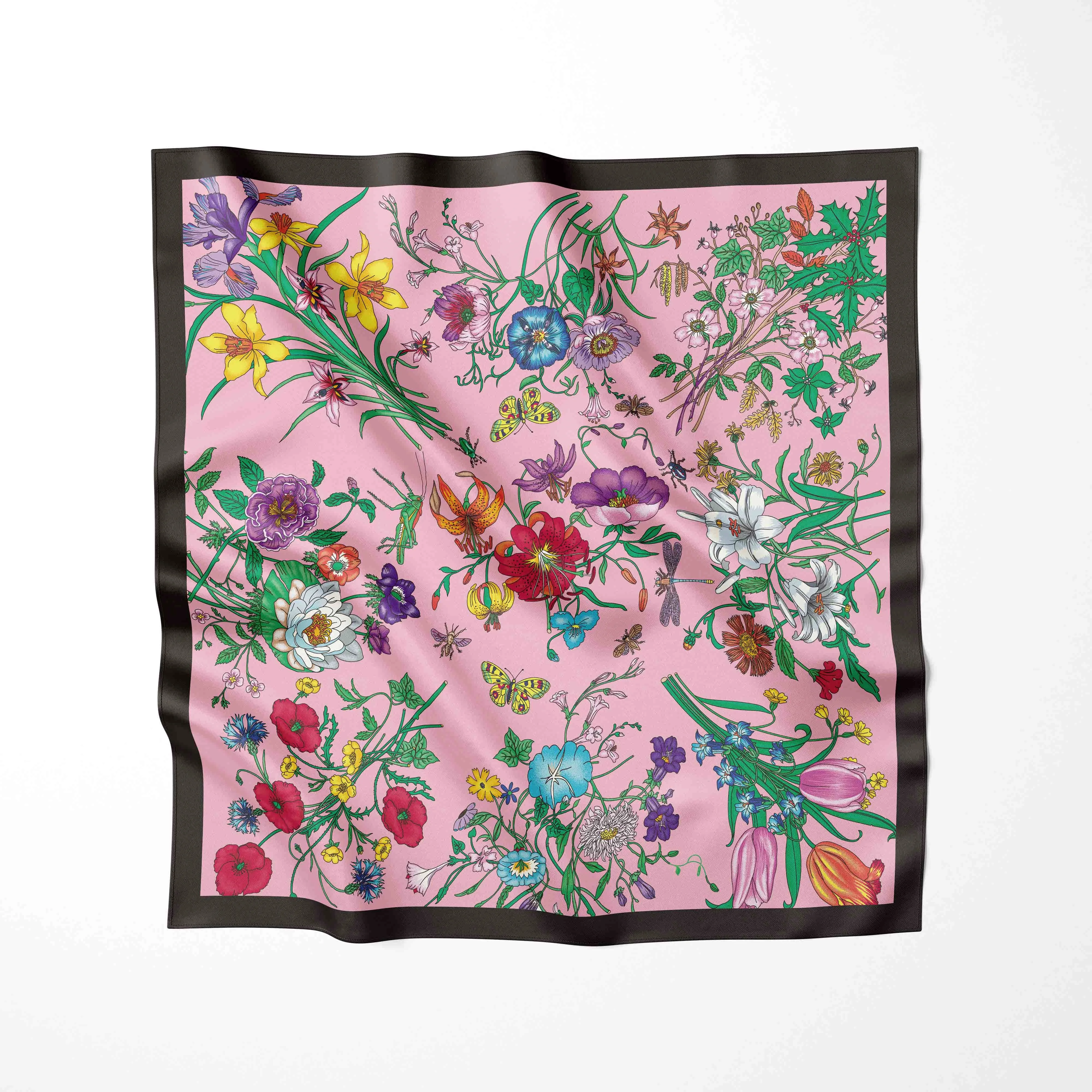 Рисунок 2 - 70 см * 70 см новые женские шифоновые шарфы с принтом