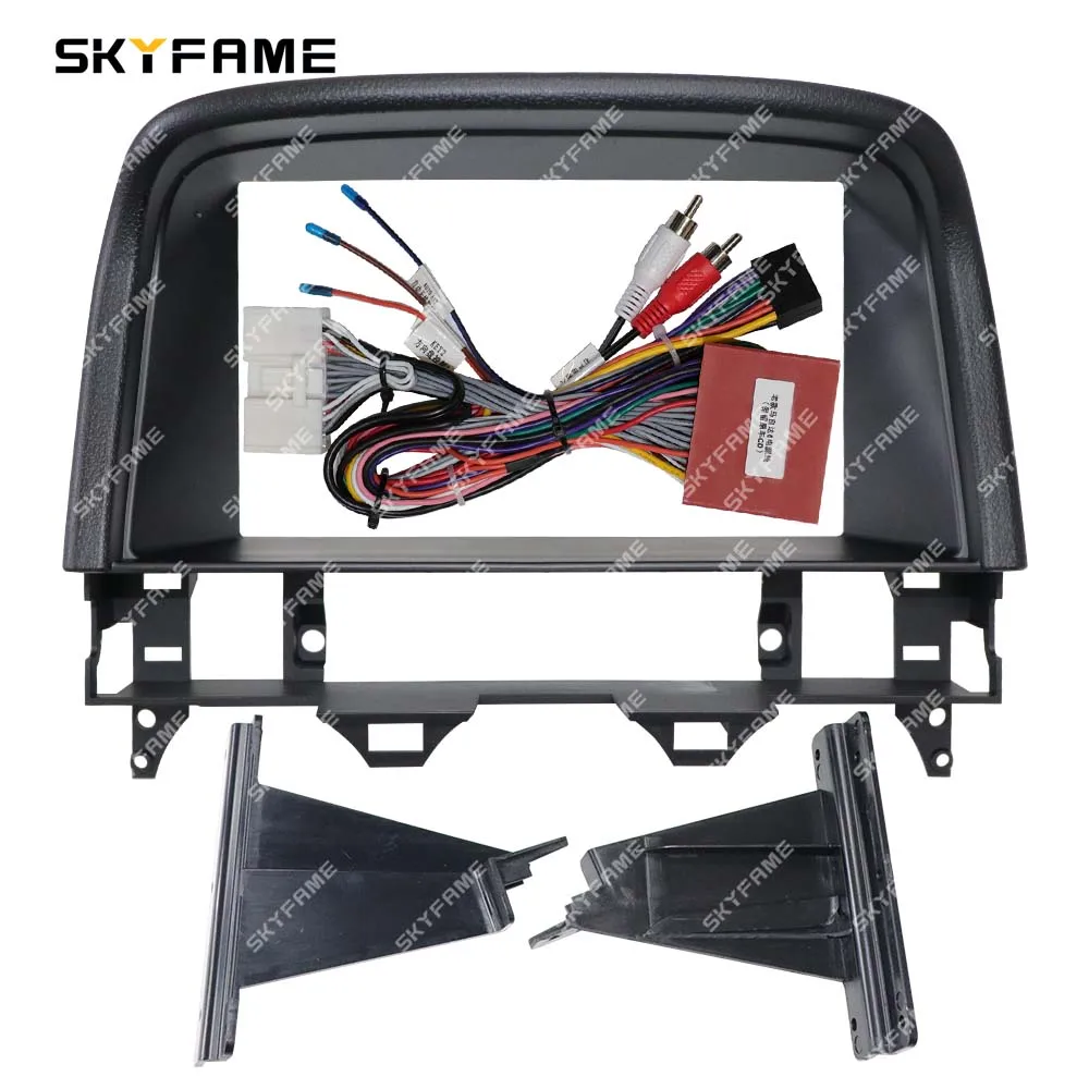 SKYFAME Car Frame Fascia Adapter With Mouse Remot Android Radio Audio Dash Fitting Panel Kit For Mazda 6 Atenza