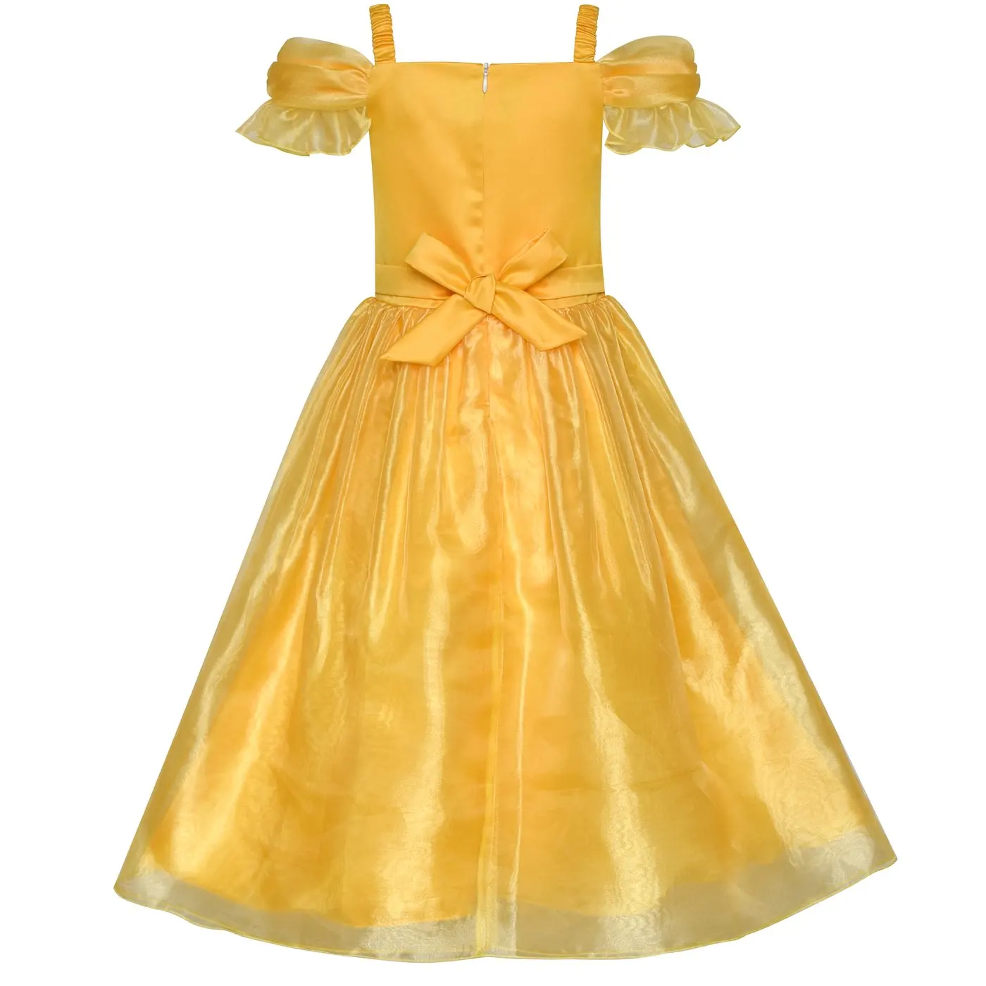 Princess Costume Dress Up Girls Dress Yellow