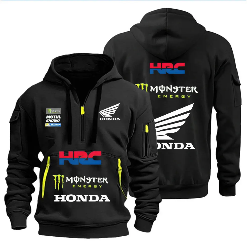 

Honda Motorcycle Cycling CBR Golden Wing Factory Team Racing suit jacket sportswear top hoodie fleece autumn winter Man clothing