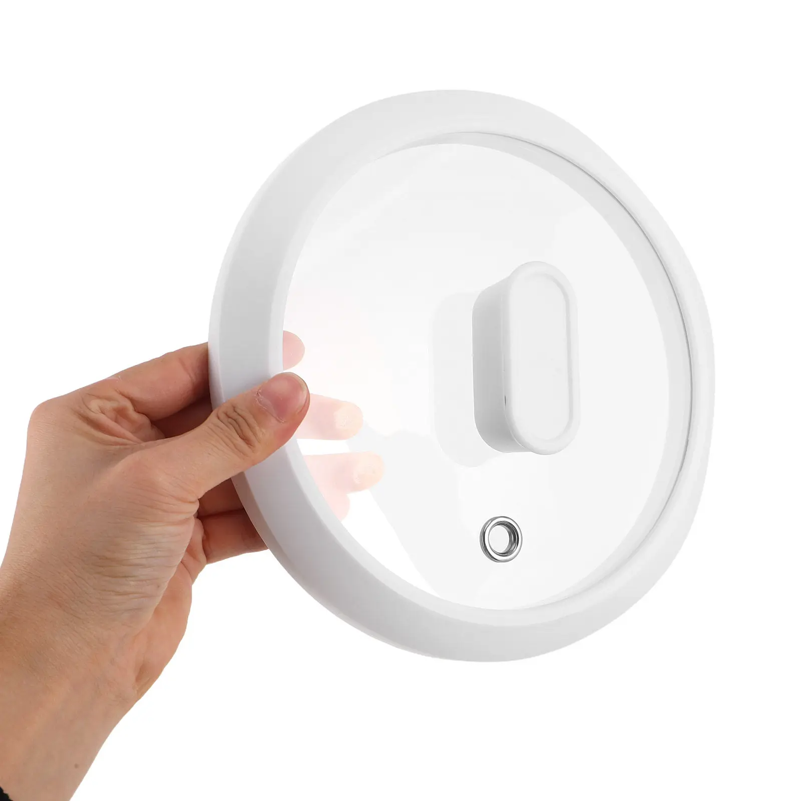 

Электрическая сковорода с прозрачной стеклянной крышкой 20 см, универсальная сменная крышка из закаленного стекла, прозрачная крышка для кастрюли, жаровни