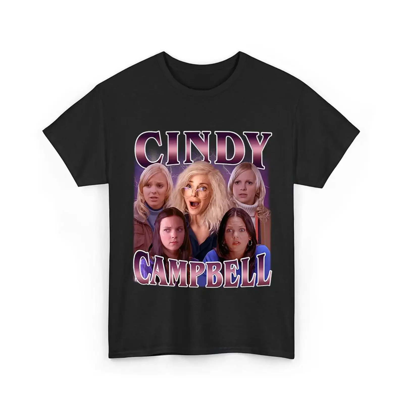 Cindy Campbell vintage bootleg tee Anna Faris shirt as sweaT T vintage Washed Versatile graphic Slightly designer clothes