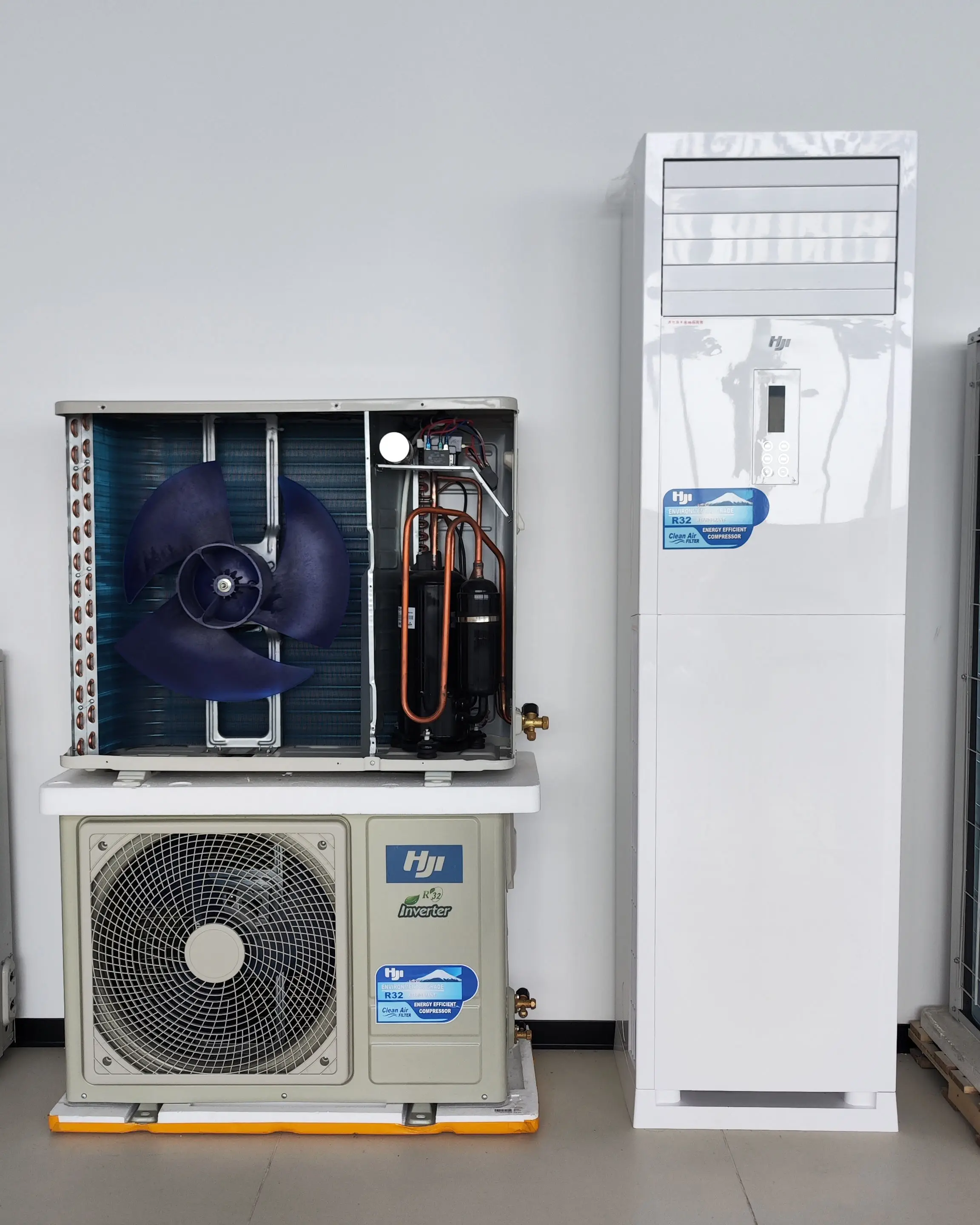 For 2026 New Year Discount High-end 3HP Standing AC Inverter Cooling Only Air Conditioner WIFI Energy Saving Dehumidifier R32