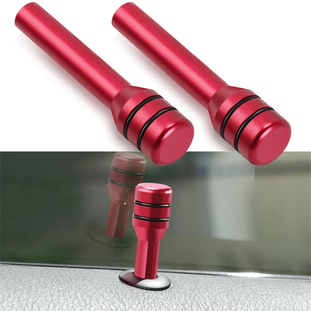 Pinos de bloqueio da porta de segurança do carro universal carro caminhão interior maçaneta da fechadura da porta puxar pinos para volkswagen vw polo beetle mk2 mk3 cc