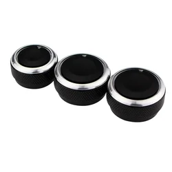 3pcs/set For Hyundai Elantra 2004 - 2016 AC knob Car air conditioning heat control switch AC knob Car Accessories