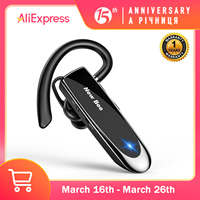 New Bee Bluetooth Wireless Headset V5.0 Earphones Headphones with Mic 24Hrs Earbuds Earpiece Mini Handsfree for Business Driving