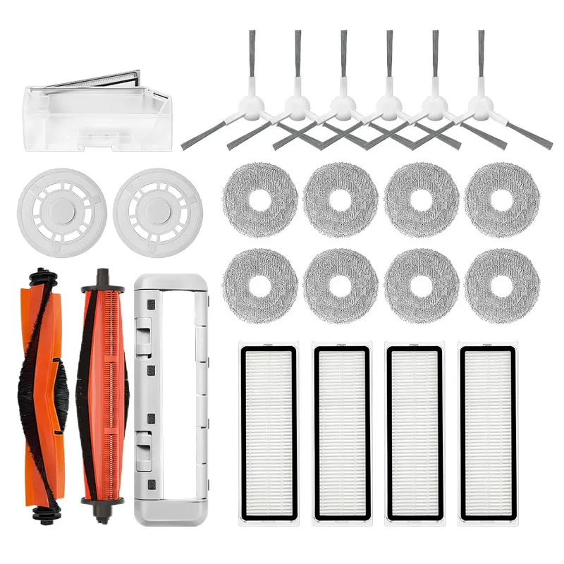 Pièces et accessoires pour aspirateur Robot Xiaomi S10 Plus / S10 + / B105, brosse latérale principale, filtre Hepa, tissu de vadrouille, accessoires de remplacement