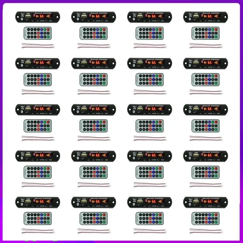

-A26M 20X USB MP3 модуль Bluetooth 12 В MP3 WMA декодер плата аудио модуль FM AUX USB TF радио для автомобиля удаленный музыкальный динамик
