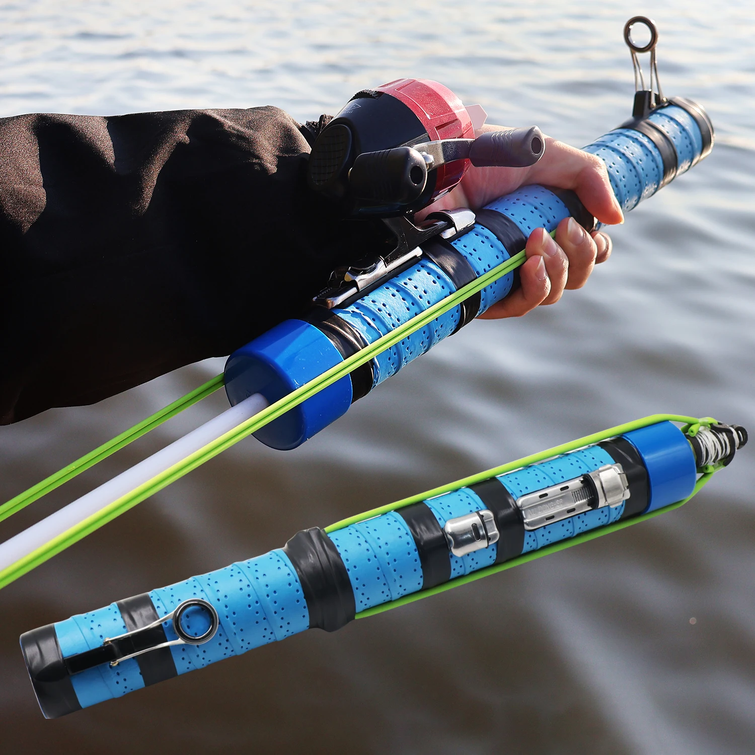 Long-Distance Bait Casting Device for Fishing Chumming, Compatible with Fishing Reels, Outdoor Sports & Fishing Accessories