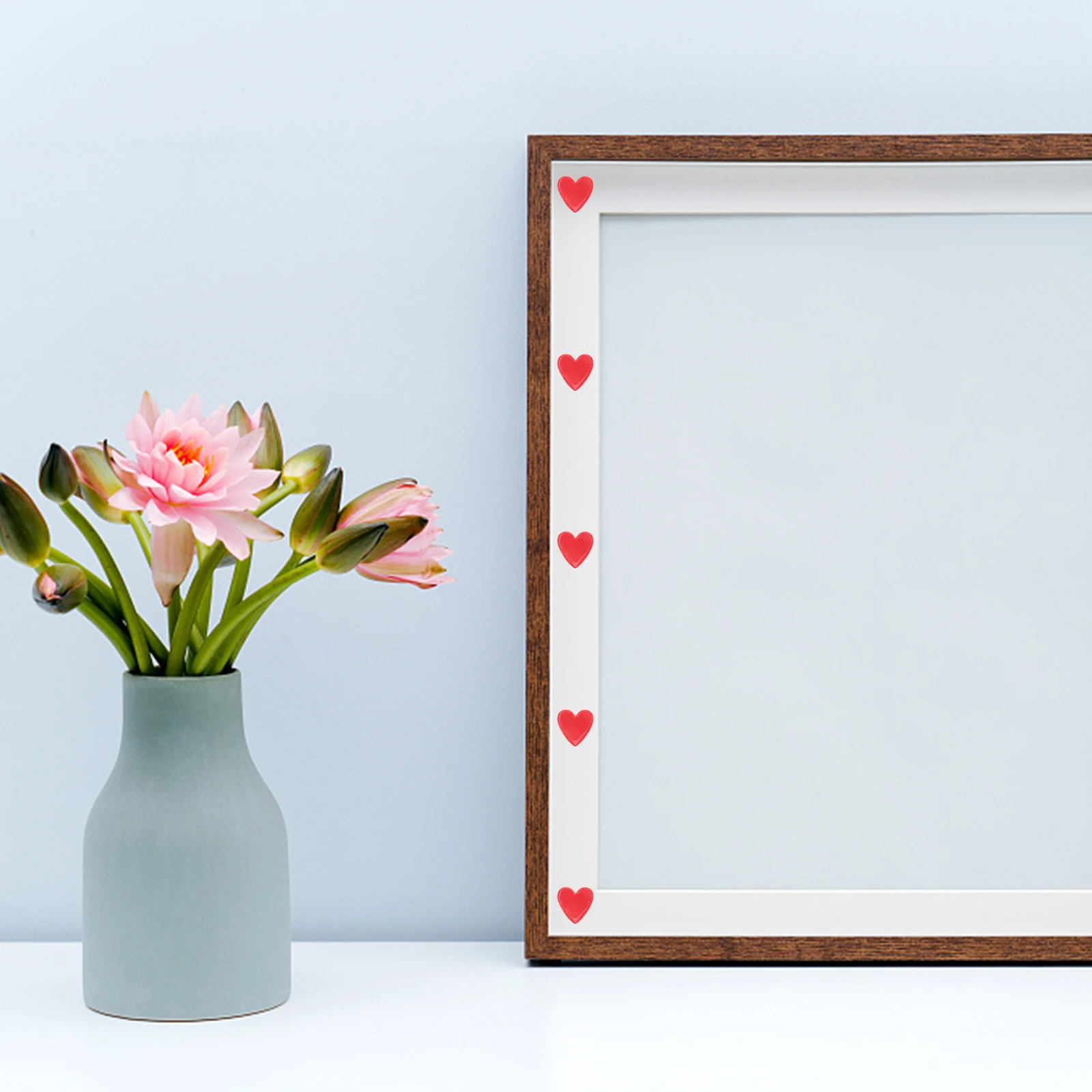 1 Zestaw Ceramicznych Mozaikowych Płyt w Kształcie Serca, Gładkie, z Płaskim Tyłem, do Rękodzieła DIY, Elementy Dekoracyjne, Płytki Lustrzane, Różne Kolory