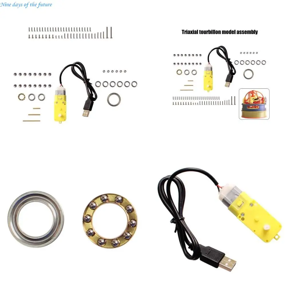 Modular Print for Crafting Functional Engine Replicas and LED Fixtures E65A