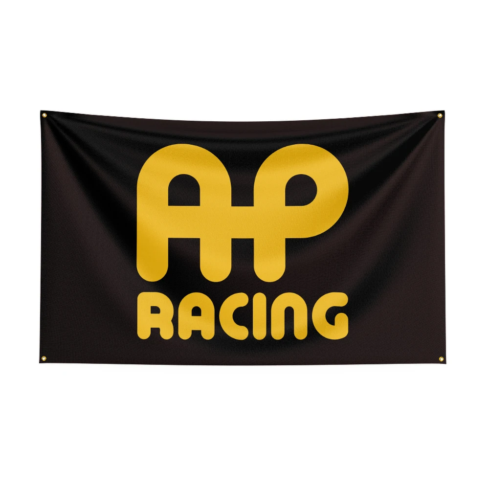

90x150cm AP Racings Flag Polyester Printed Racing Car Banner For Decor ft flag banner