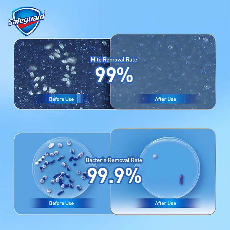 صابون الحماية مكون من 6 قطع للتعقيم وإزالة العث للاستخدام العائلي #3