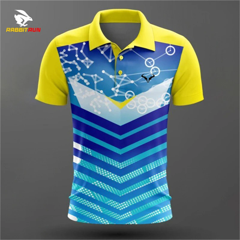 New Quick Drying Breathable Badminton Tennis Polo Shirt Golf Daily Training Clothes Summer Outdoor Sports Casual Loose Lapel Top image 2