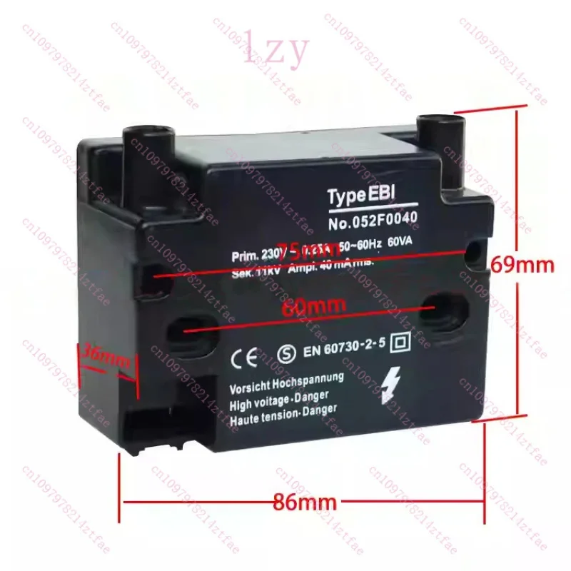 1PC New For Igniter EBI1P No.052F0040 1*11KV EBIM No.052F0033 2*7.5KV Transformer